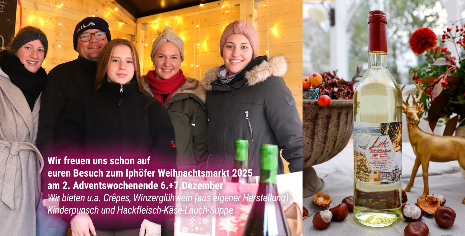 Weihnachtsmarkt Iphofen (Bild ©2024 Richard Schober)